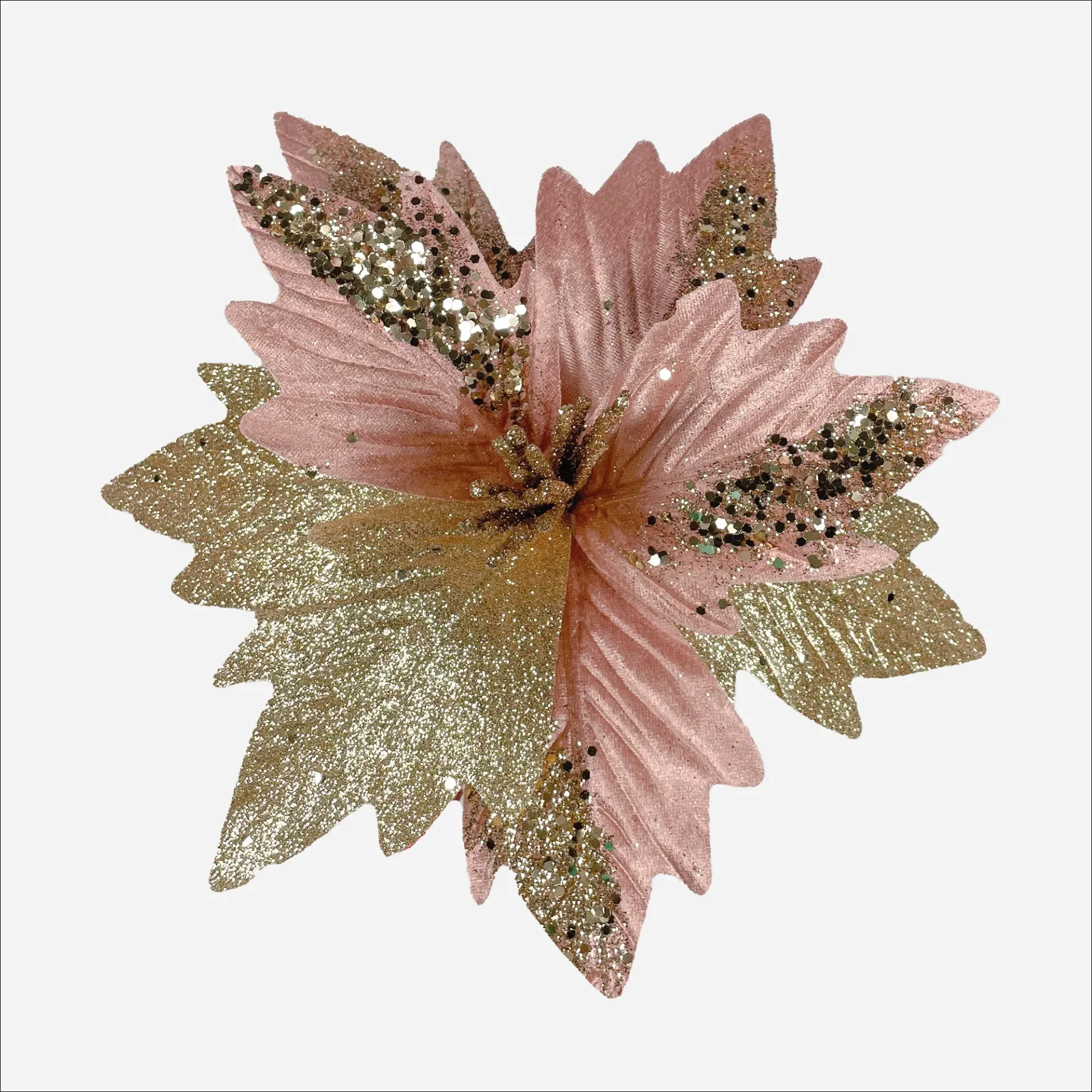 Flor Escarchada MG2563-136 (Oro Rosa)