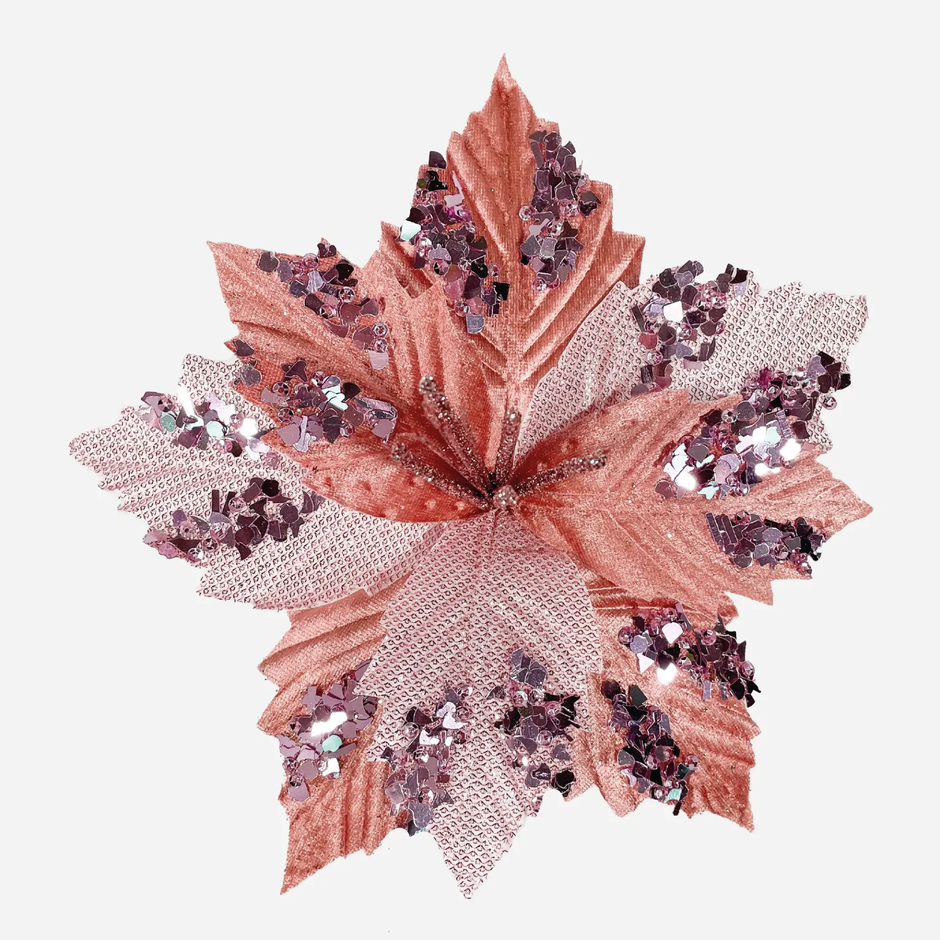 Flor Escarchada 25cm (Ref. 111)