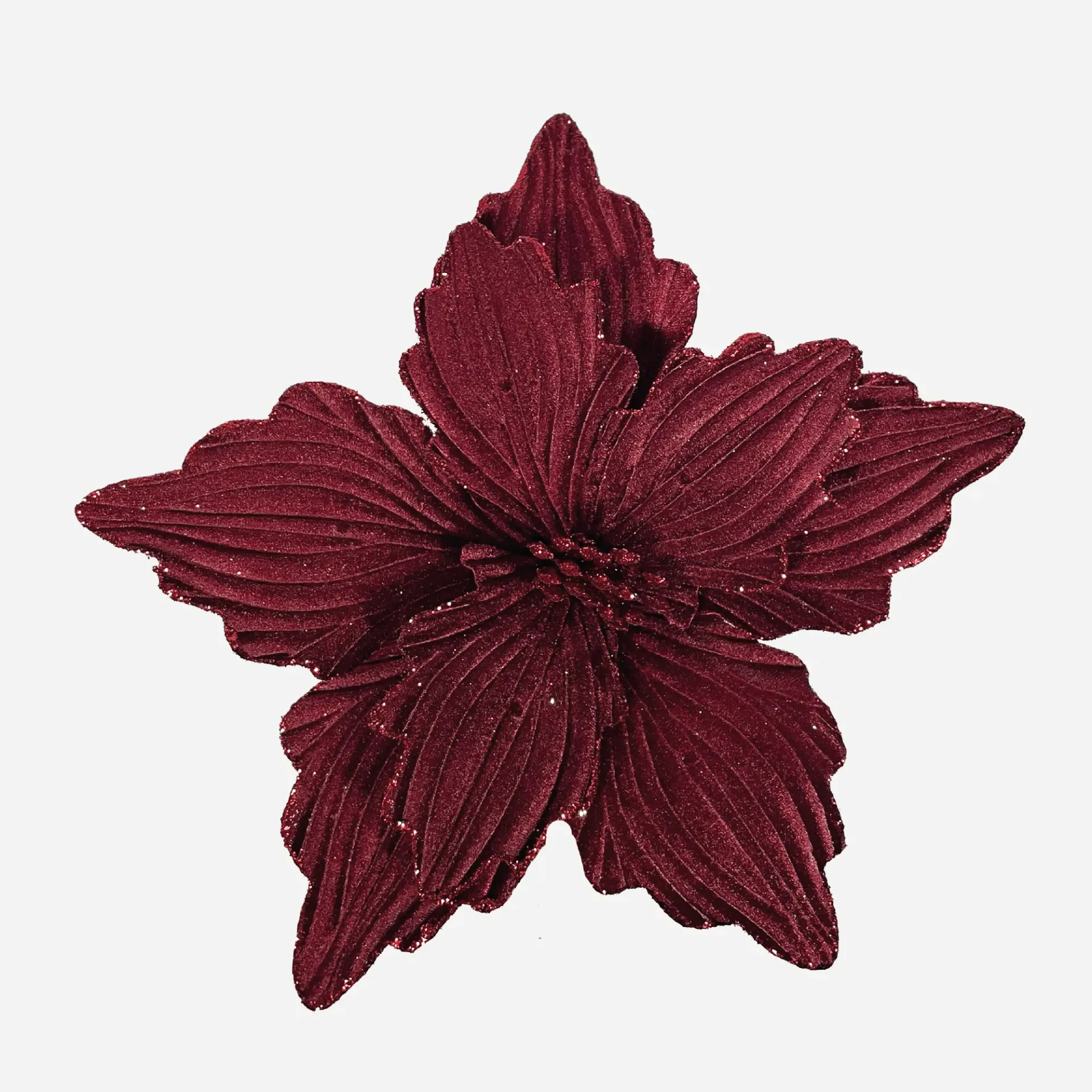 Flor Escarchada 28 cm (Ref. 1444)