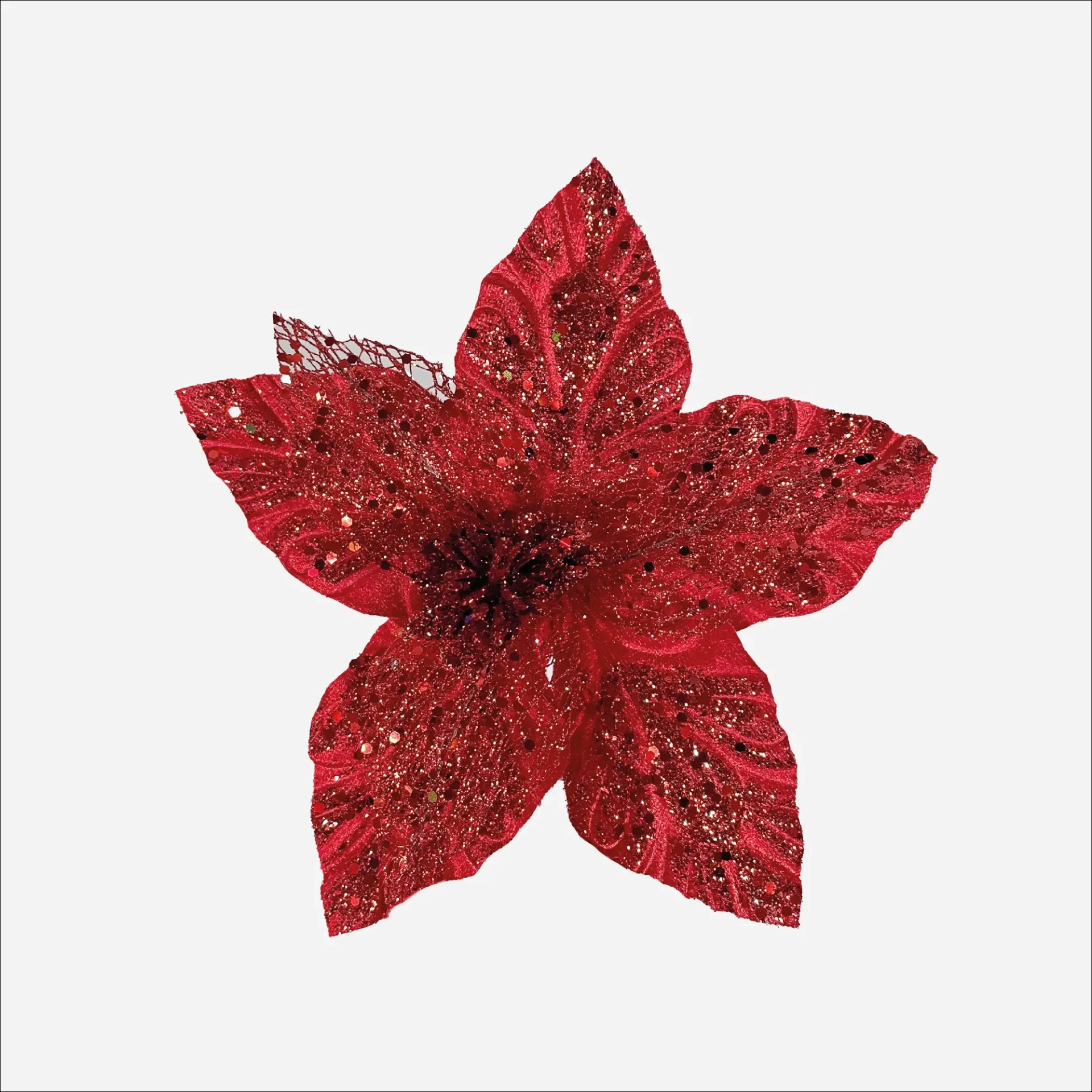 Flor Escarchada MXX36-24086 (Rojo)