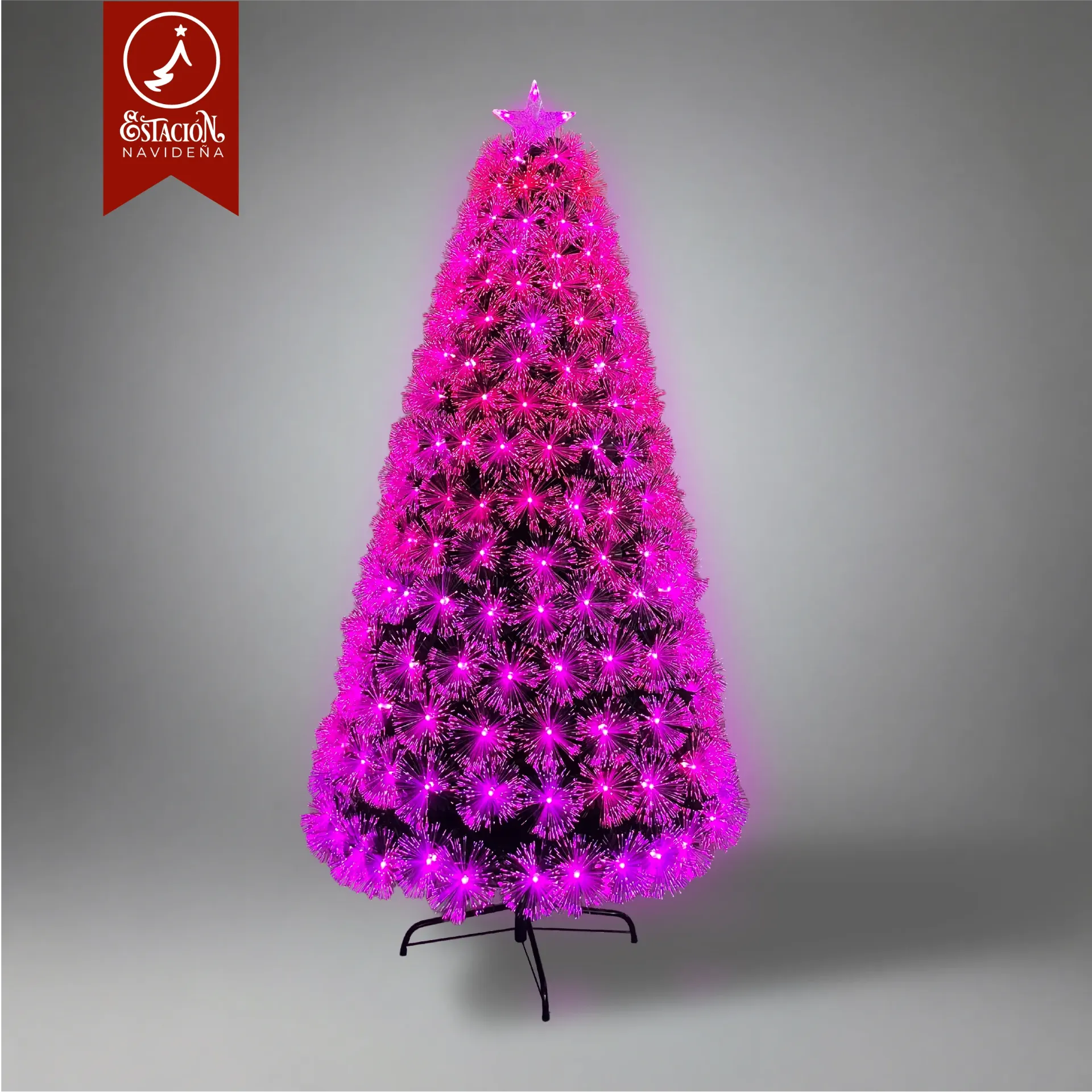 Árbol de Fibra Óptica Multicolor con Efectos Premium (Ref. 13)