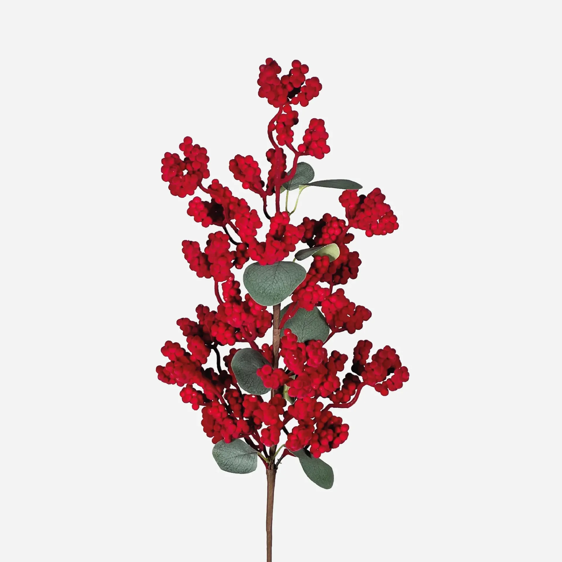 Chamizo Largo Cerezas terciopelo y hojas (Ref. 26397)